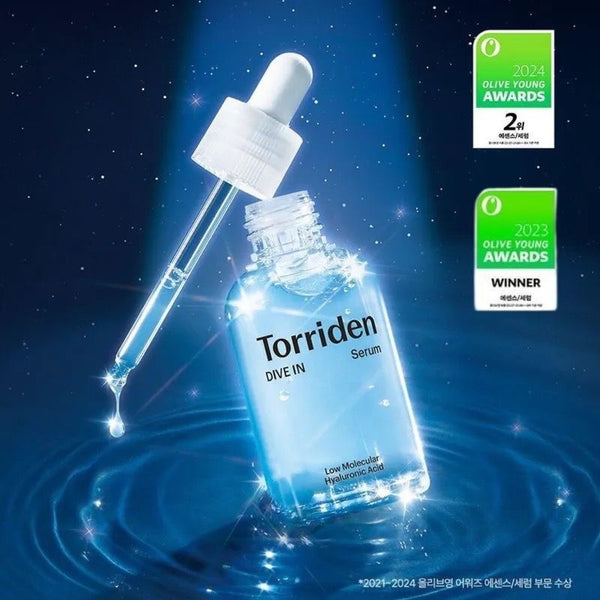 Torriden 深層保濕低分子透明質酸純素保濕精華 50ml 💜DIVE IN Low Molecule Hyaluronic Acid Serum 「3秒補水」