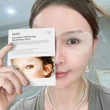 Korea Hexkin Extractive Brightening Peptide Eye Mask *10ea #Improves elasticity and wrinkles #Reverses the age of skin around the eyes