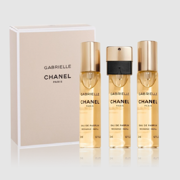 香奈兒Chanel GABRIELLE嘉柏麗爾隨身香水補充裝套裝 3*20ml TWIST AND SPRAY REFILL SET – EAU DE PARFUM