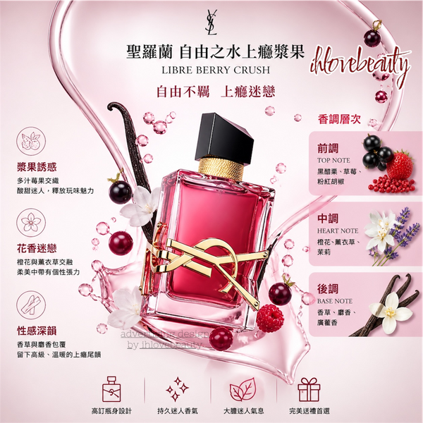 YSL 聖羅蘭自由之水上癮漿果 Libre Berry Crush