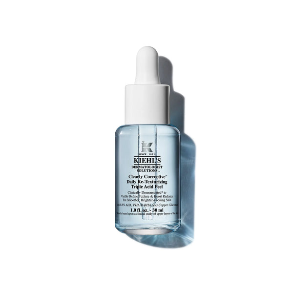 Kiehl's Clearly Corrective™ Daily Re-Texturizing Triple Acid Peel 30ml #SmoothSkin #EffectivelyRemovesDeadSkinCells