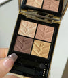 YSL(聖羅蘭)高訂皮革四色眼影盒(Couture Mini Clutch)#800 Over Doré