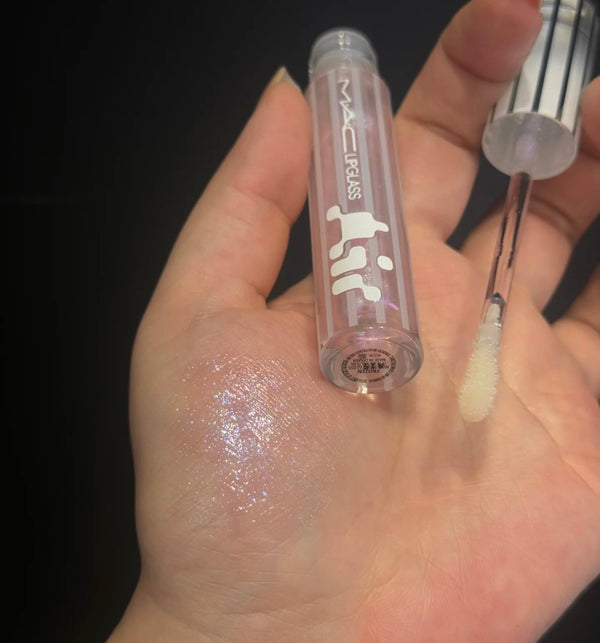 Mac Lipglass Air Non-Sticky Lip Gloss 5ml ❄️#Frozen shimmering lilac pink #2025🎄聖誕限定