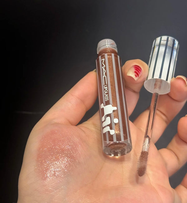 Mac Lipglass Air Non-Sticky Lip Gloss 5ml ❄️#Frozen shimmering lilac pink #2025🎄聖誕限定