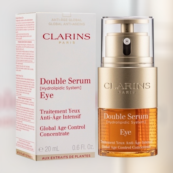 Clarins嬌韻詩 Double Serum Eye Global Age-Control Concentrate 20ml 賦活精華眼霜 2 In 1 #雙萃眼部精華眼霜