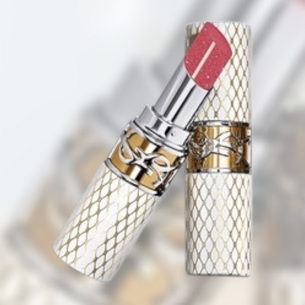 Ysl 聖羅蘭 Loveshine蕾絲唇膏💄限定 #209 Shimmering rose pink desire #聖誕