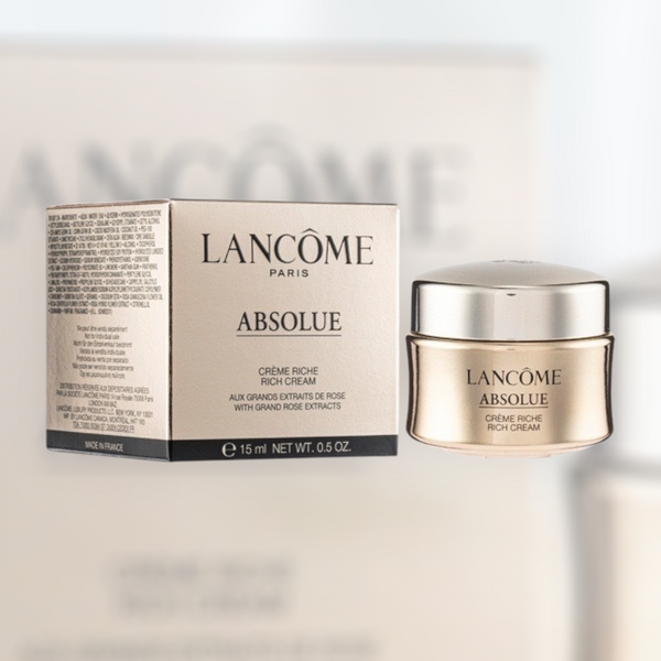 Lancome 極緻完美玫瑰面霜<滋潤型>15ml Absolue Cream Rich