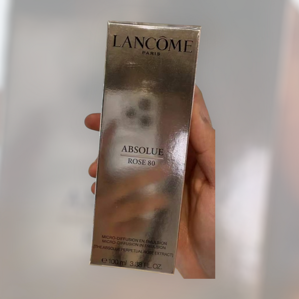 Lancôme 蘭蔻 菁純玫瑰保濕乳液100ml #極緻完美玫瑰美肌 Absolue Rose 80 Micro-Diffusion In Emulsion