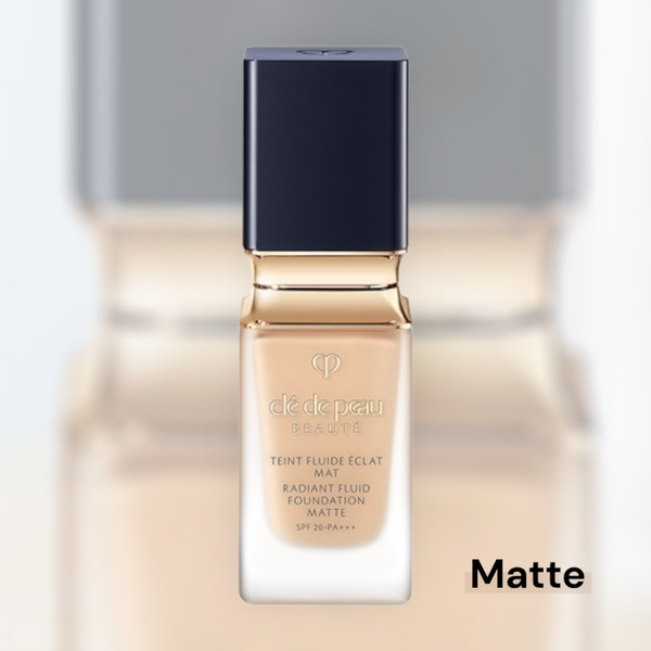 Cle de peau Radiant Fluid Foundation Matte 12ml<sample size> /35ml Cdp 鑽光柔霧修護粉底液 SPF20 PA+++
