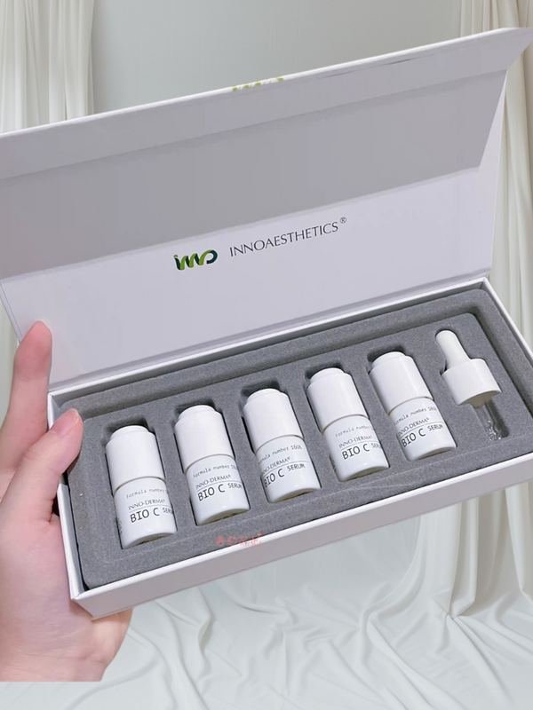 Innoaesthetics Bio C Serum - 1606 5pcs*5ml 英諾小白瓶 vc抗氧化ace精華安瓶煥亮維C精華液