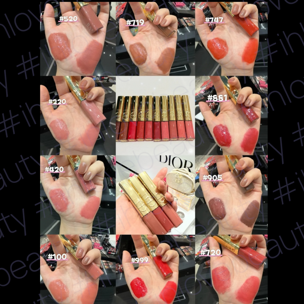 Dior 傲姿持色雙效閃亮唇釉 Rouge Dior Sequin Liquid Duo 聖誕限定版 雙頭唇釉💋#Limited Edition