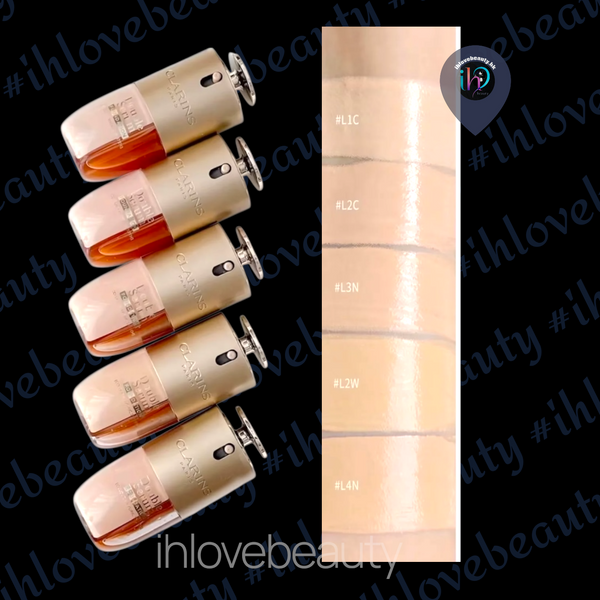 Clarins 雙管黑科技 賦活雙精華粉底液 Double Serum Foundation