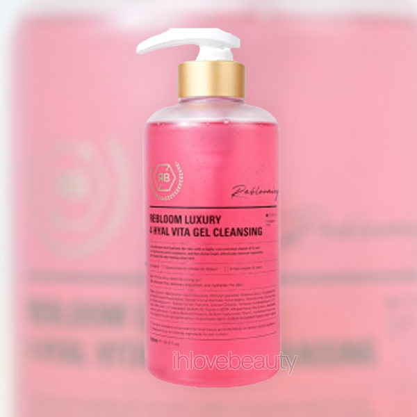 韓國醫美品牌 RE:BL Rebloom Luxury 4 Hyal Vita Gel Cleansing 玻尿酸維他潔面