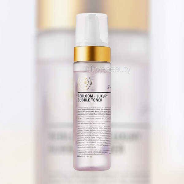 Korean Medical Aesthetic Brand RE:BL Rebloom-Luxury Bubble Toner