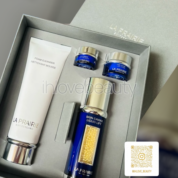 LA PRAIRIE 魚子反重力奢寵禮盒 4pcs 魚子精華基礎護理套裝 Skin Caviar Essentials Programme Gift Set
