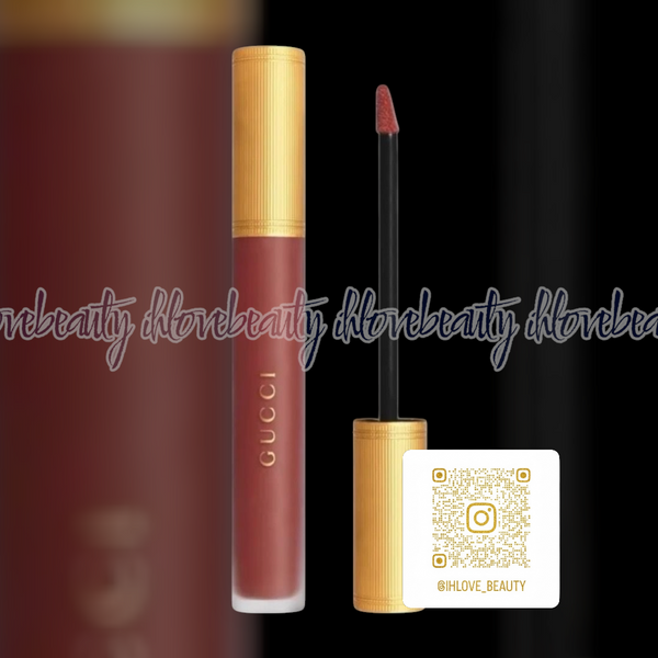 Gucci Liquid Matte Lip Colour Transfer Proof 6.5ml Gucci New Velvet Matte Lip Colour #203 Wild Rose