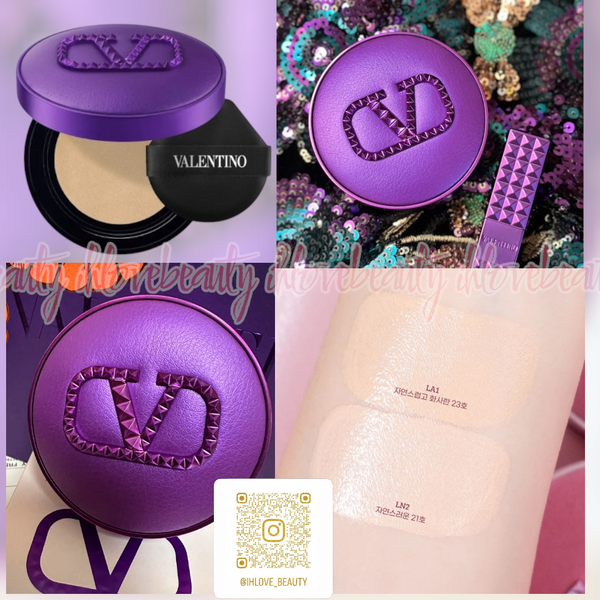 Valentino Go-Cushion Glow Purple Dose 高光輕透氣墊粉底 12g