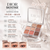 Dior Backstage Eye Palette New Edition #001 Nude Essentials Caramel Milk Tea Orange / #002 Smoky Essential