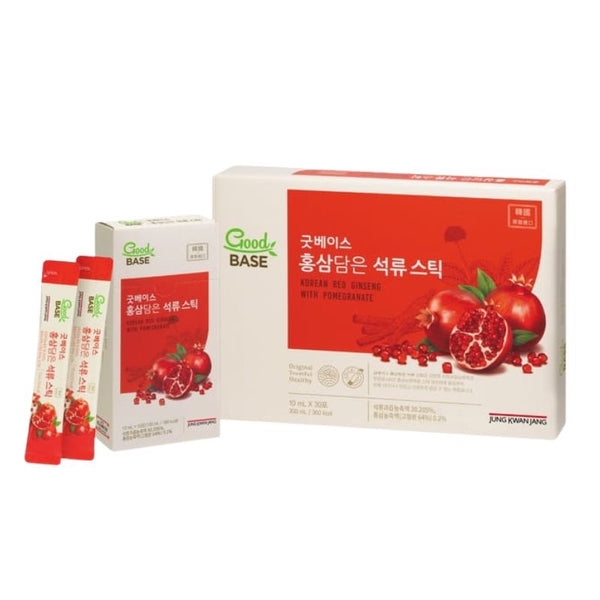 韓國本土版 正官莊「GoodBase 紅蔘紅石榴濃縮口服液」（禮盒裝 10ml x 30包) CheongKwanJang Pomegranate Drink with Korean Red Ginseng