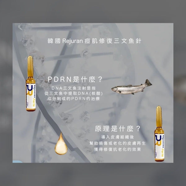韓國 Rejuran 三文魚水光針 Rejuvenex Forte 2.5ml 全方位解決水油失衡、暗瘡疤痕、毛孔和色斑等問題 Exp:2028