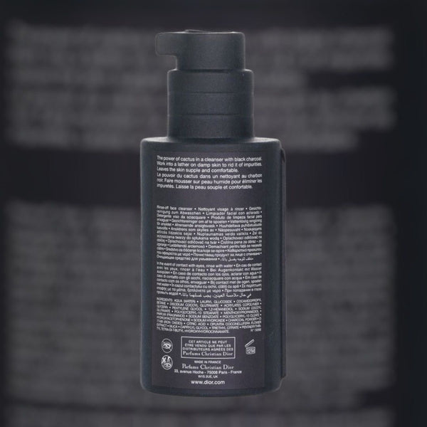 Dior Sauvage The cleanser Le nettoyant 潔面泡沫 125ml 黑木炭及仙人掌 - 淨肌而不乾燥
