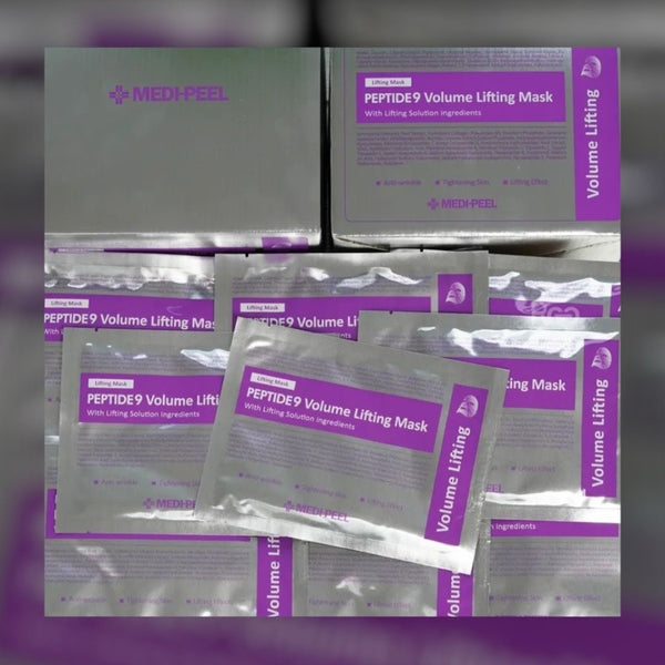韓國🇰🇷MEDI PEEL九胜肽緊膚保濕面膜 5pcs