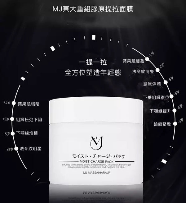 日本 MJ東大醫科重組膠原提拉面膜 150g Moist charge pack