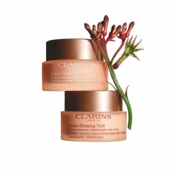 嬌韻詩 彈簧煥顏緊緻日夜保養套組 Clarins Extra-Firming Partners 50ml X2