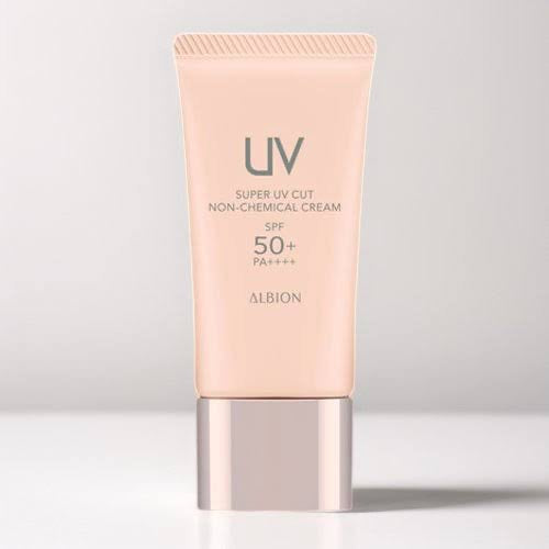 ALBION奧爾濱 全物理性溫和輕透防曬乳 SUPER UV CUT NON-CHEMICAL CREAM