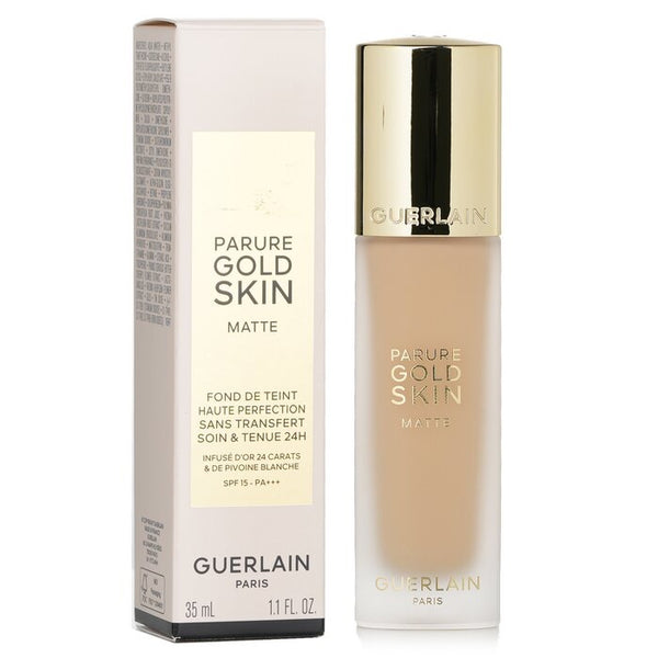 法國嬌蘭（Guerlain）全新 Parure Gold foundation 金鑽修顏粉底液 滋潤版（Skin Glow）/ 啞緻版（Skin Matte）
