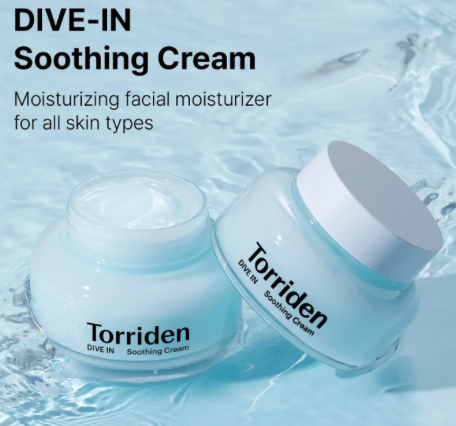 Torriden 深入滋潤低分子透明質酸爆水啫喱純素舒緩面霜 100ml DIVE-IN Low Molecular Hyaluronic Acid Soothing Cream