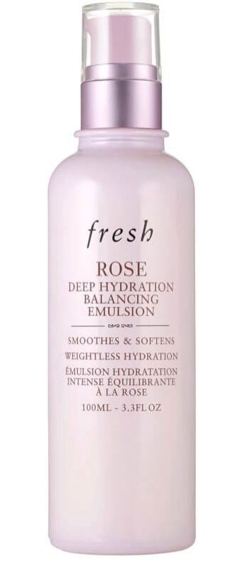 Fresh 玫瑰深層保濕平衡乳液 100ml（Fresh Rose Deep Hydration Balancing Emulsion）