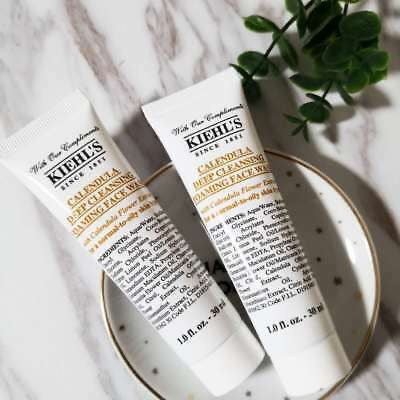 Kiehl's Calendula Deep Cleansing Foaming Face Wash 30ml <sample size> 科顏氏金盞花深層潔面泡沫 #氨基酸溫和清潔