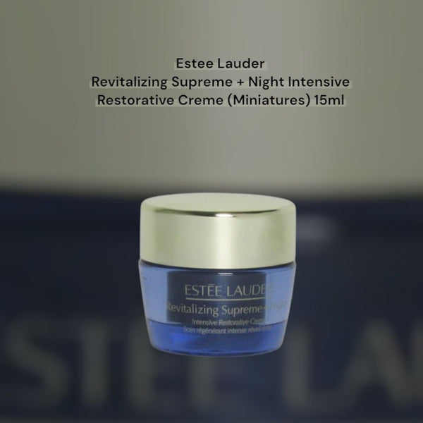 Estee Lauder 雅詩蘭黛 新生活膚滋養修護晚霜 15ml <sample size> / 75ml Revitalizing Supreme+ Night Power Bounce Crème