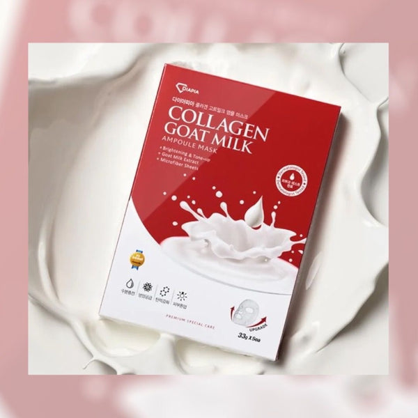 Diapia 膠原蛋白山羊奶精華面膜 5 pcs Made in Korea