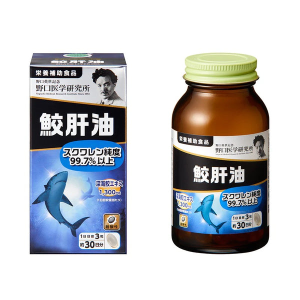 野口醫學研究所 鯊魚肝油 90粒 #Japan Exp.2027.4
