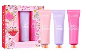 蘭蔻LANCOME 蘭蔻限定手霜三件套裝 JUICY HANDS LIMITED EDITION HAND CREAM TRIO GIFT SET 30ML X3 限定版護手霜禮盒