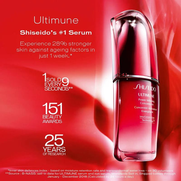 Shiseido資生堂 紅腰子精華 50ml Ultimune Power Infusing Concentrate