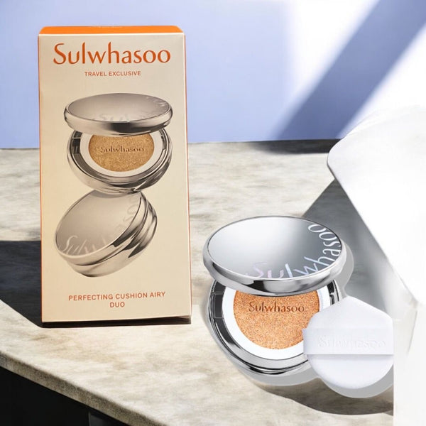 Sulwhasoo 緻美親膚精華氣墊(水光版) SPF50+ PA+++ 30g<15g*2> Perfecting Cushion Airy #21N1 Beige