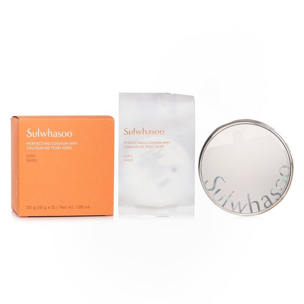 Sulwhasoo 緻美親膚精華氣墊(水光版) SPF50+ PA+++ 30g<15g*2> Perfecting Cushion Airy #21N1 Beige