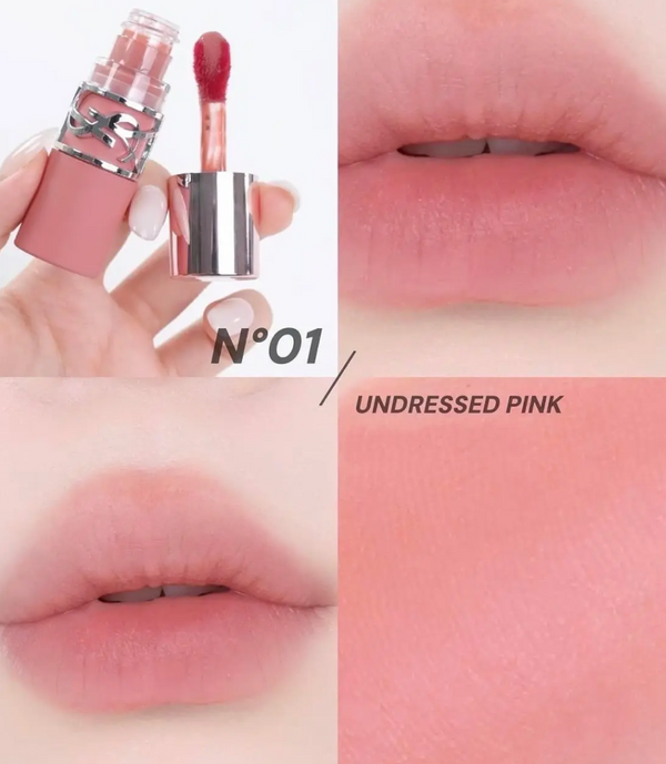 YSL 2026年秋季全新推出的「LOVENUDE 柔霧唇釉 / 染唇液」Love Nude Lip Stain / The Inks Blur 柔霧唇釉