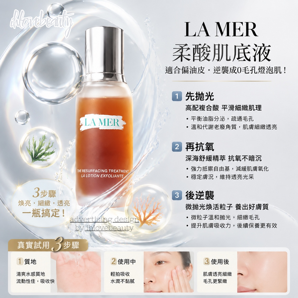 海洋拉娜 (LA MER) 柔酸肌底液 The Resurfacing Treatment 100ml