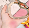Charlotte Tilbury 推出的限定版 「Pillow Talk Beauty Soulmates Face Palette」（心動夢幻氣色盤 / 雙色愛心腮紅盤）