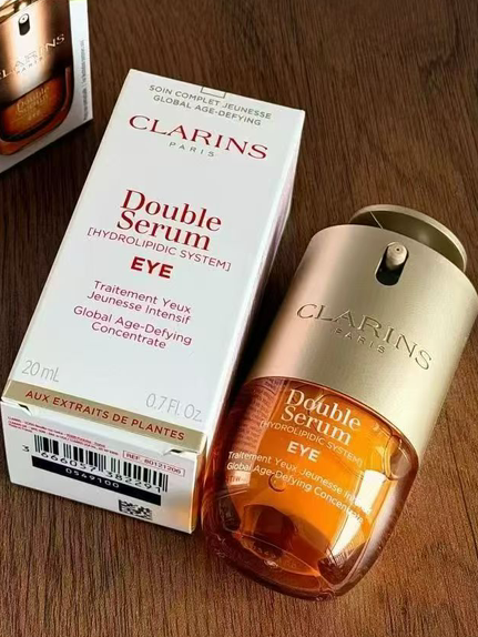CLARINS 克蘭詩 嬌韻詩 眼部護理產品 —— 黃金亮眼萃 Double Serum Eye 20ml 第九代