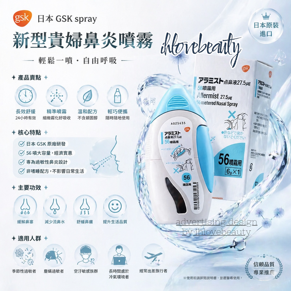 Japan GSK Spray [New Lady Rhinitis Spray]