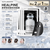 Healoine Black Collagen Hyaluronic Acid Hydrating Mask 10pcs