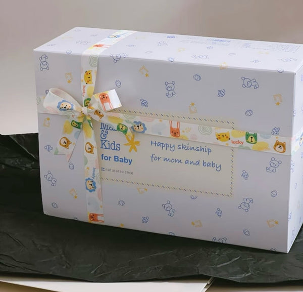 日本人氣母嬰品牌 Mama & Kids 的初生嬰兒洗浴護膚套裝 Mama & Kids Newborn Skincare and Bath Set