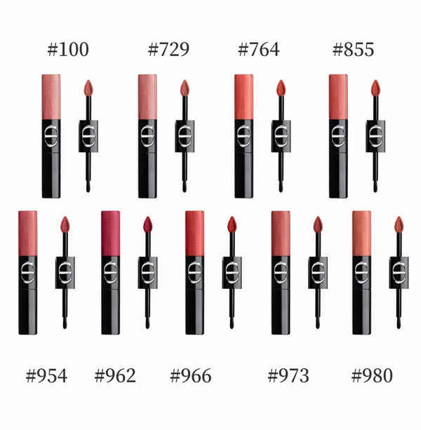 迪奧（Dior）2026年聖誕限定推出的傲姿持色雙效閃亮唇釉（Rouge Dior Sequin Liquid Duo）