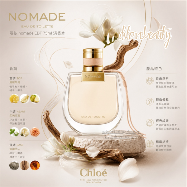 Chloé Nomade EDT 75ml Eau de Toilette