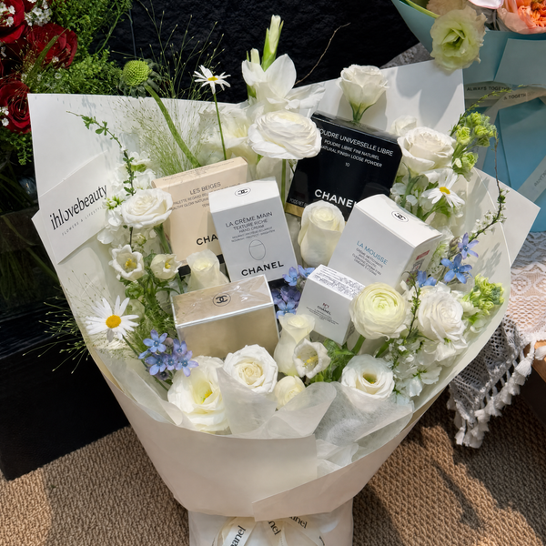 訂製￼美妝精品花束 特定節日（如生日、週年紀念）準備禮物 custom beauty and luxury product bouquet 這束花我想沒有人會拒絕